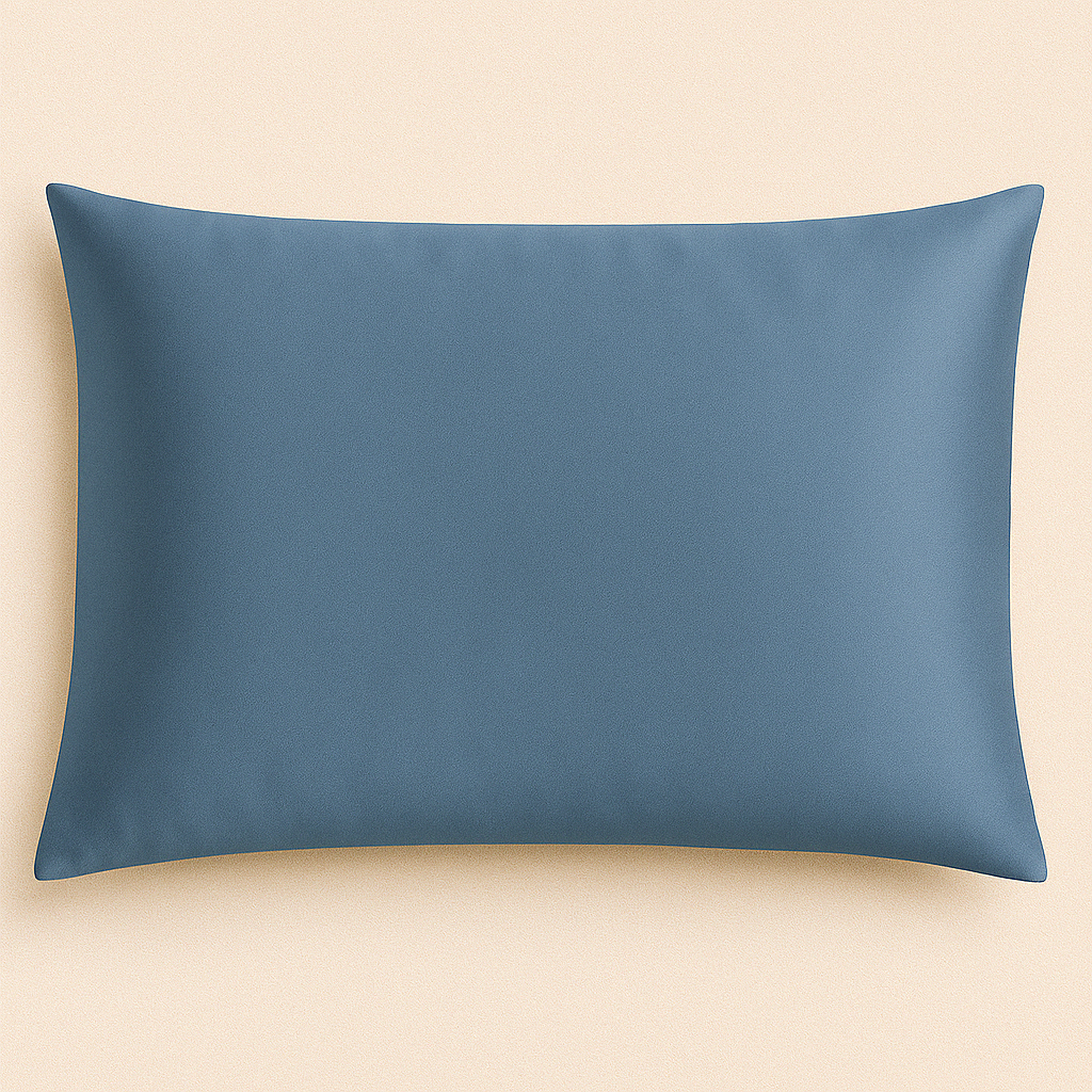Premium Silk Pillowcase Provincial Blue